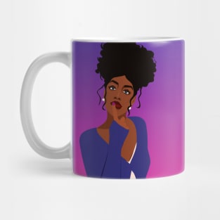 Curly Hair Don't Care Mug